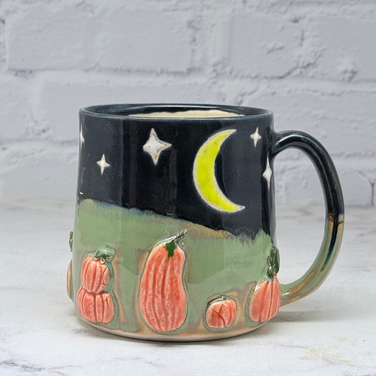 3-D Pumpkins Mug 4