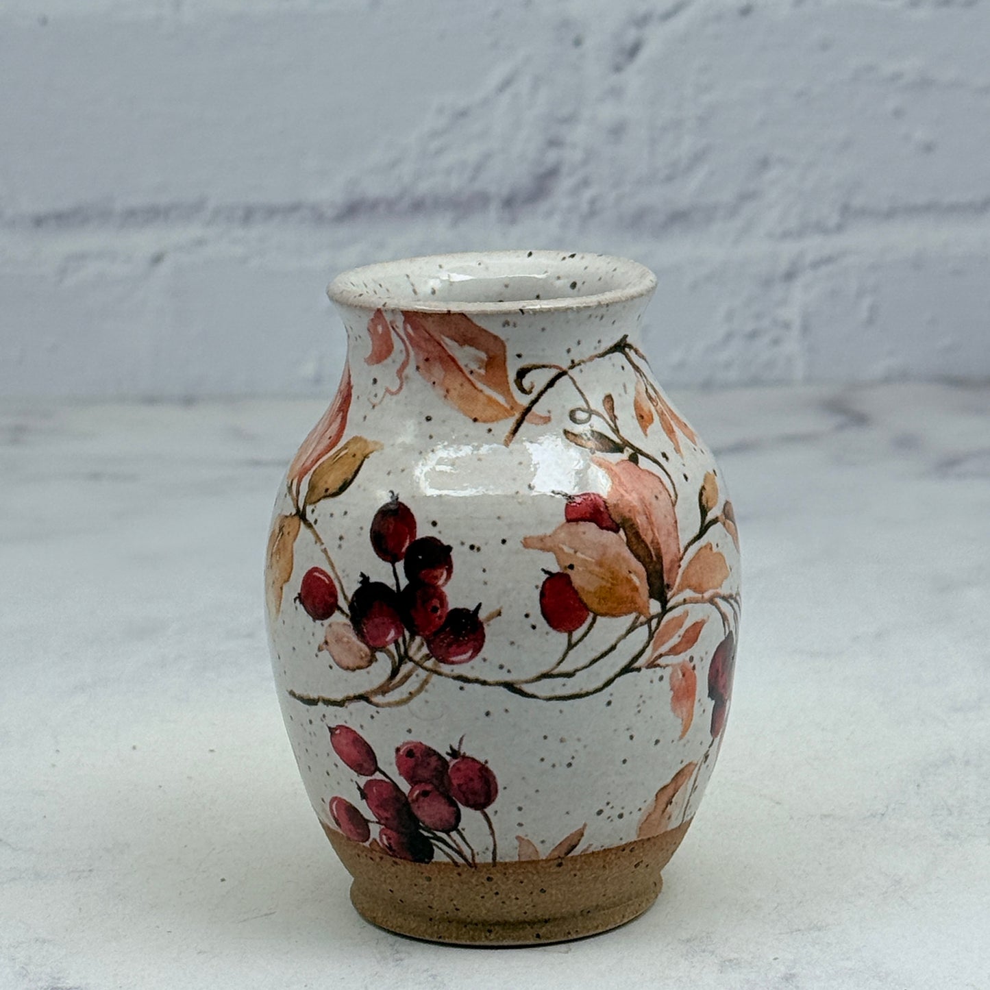 Fall Foliage Mini Vase