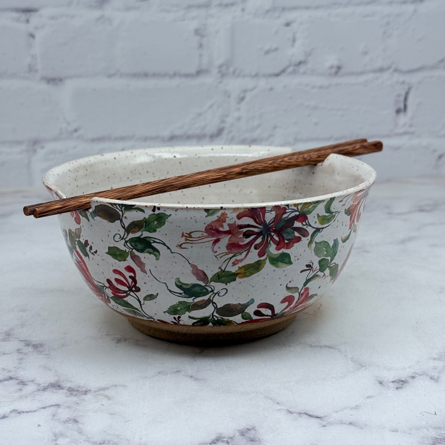 Honeysuckle Chopstick Bowl