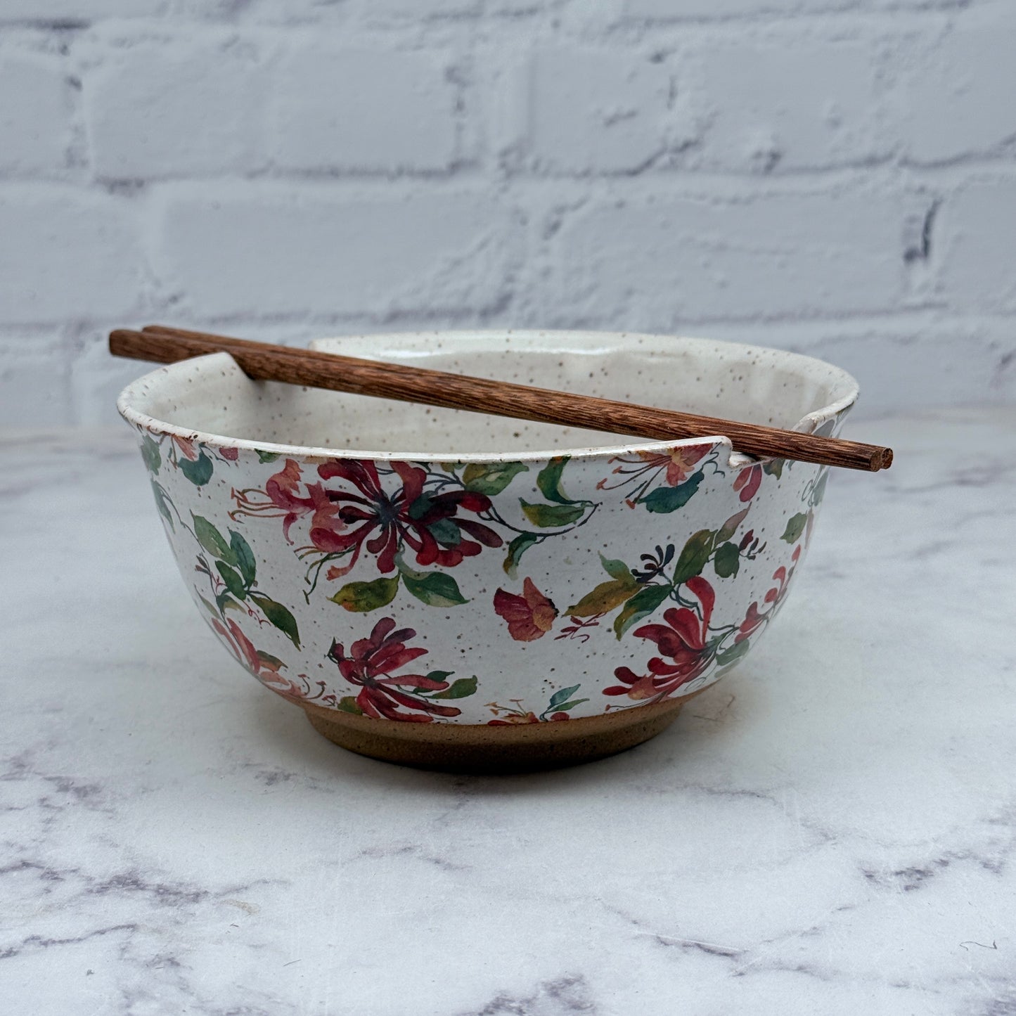 Honeysuckle Chopstick Bowl