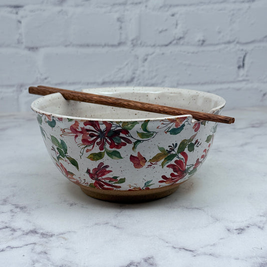 Honeysuckle Chopstick Bowl