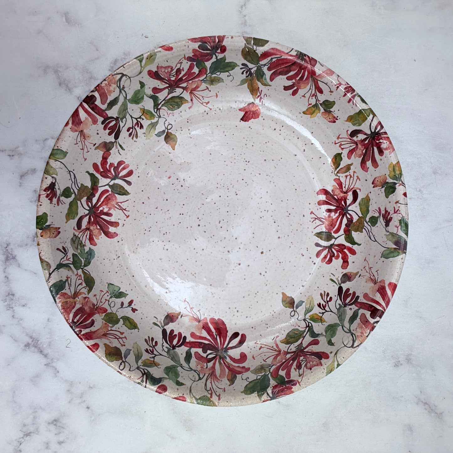 Honeysuckle Low Bowl