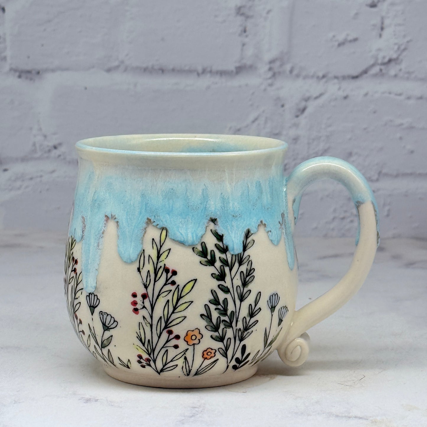 Blue with Wildflowers 1