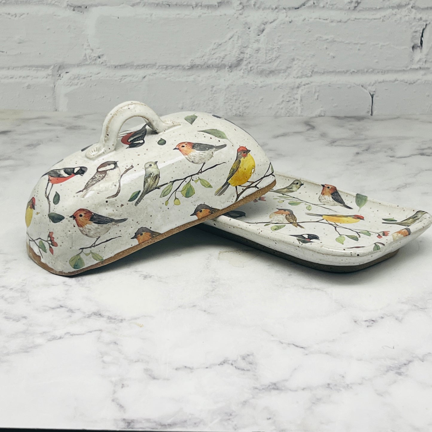 Birds Butter Dish Preorder