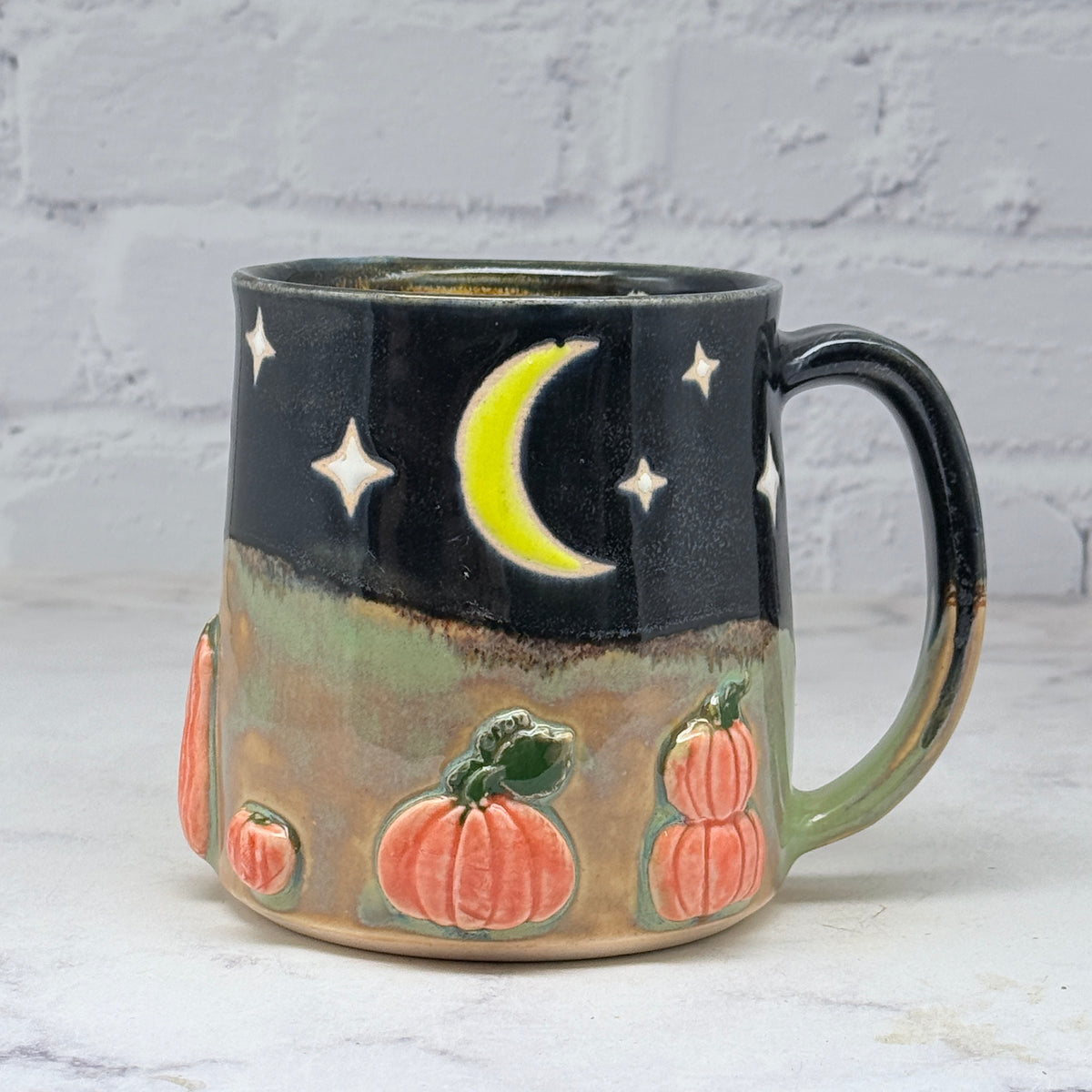 3-D Pumpkins Mug 5