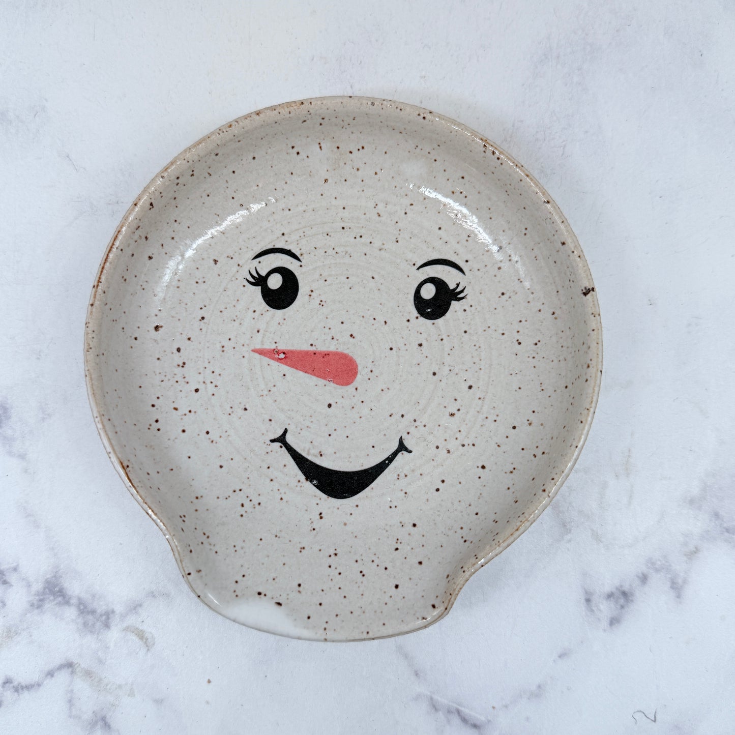 Snowman Spoon Rest 5