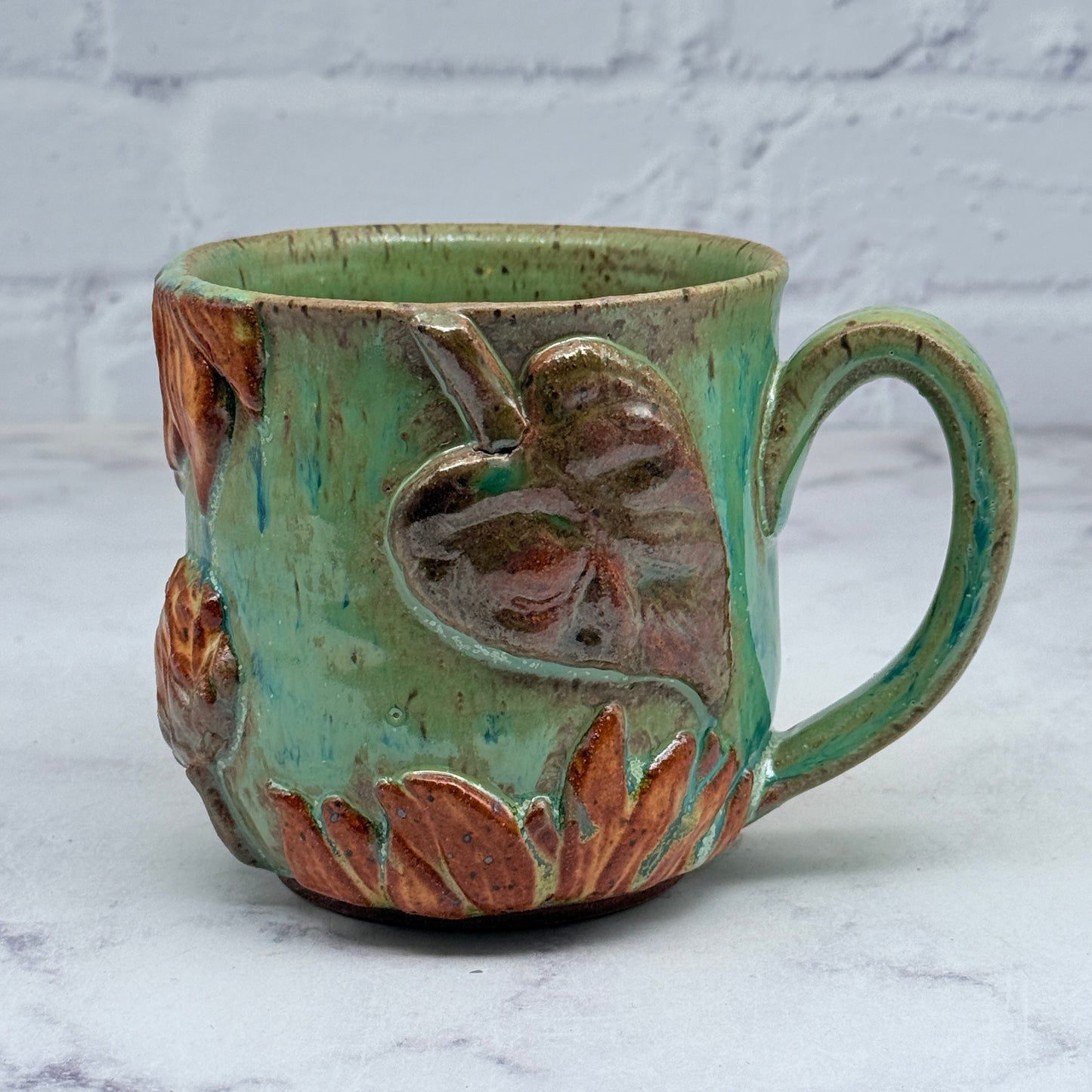 3-D Sunflower Mug 3