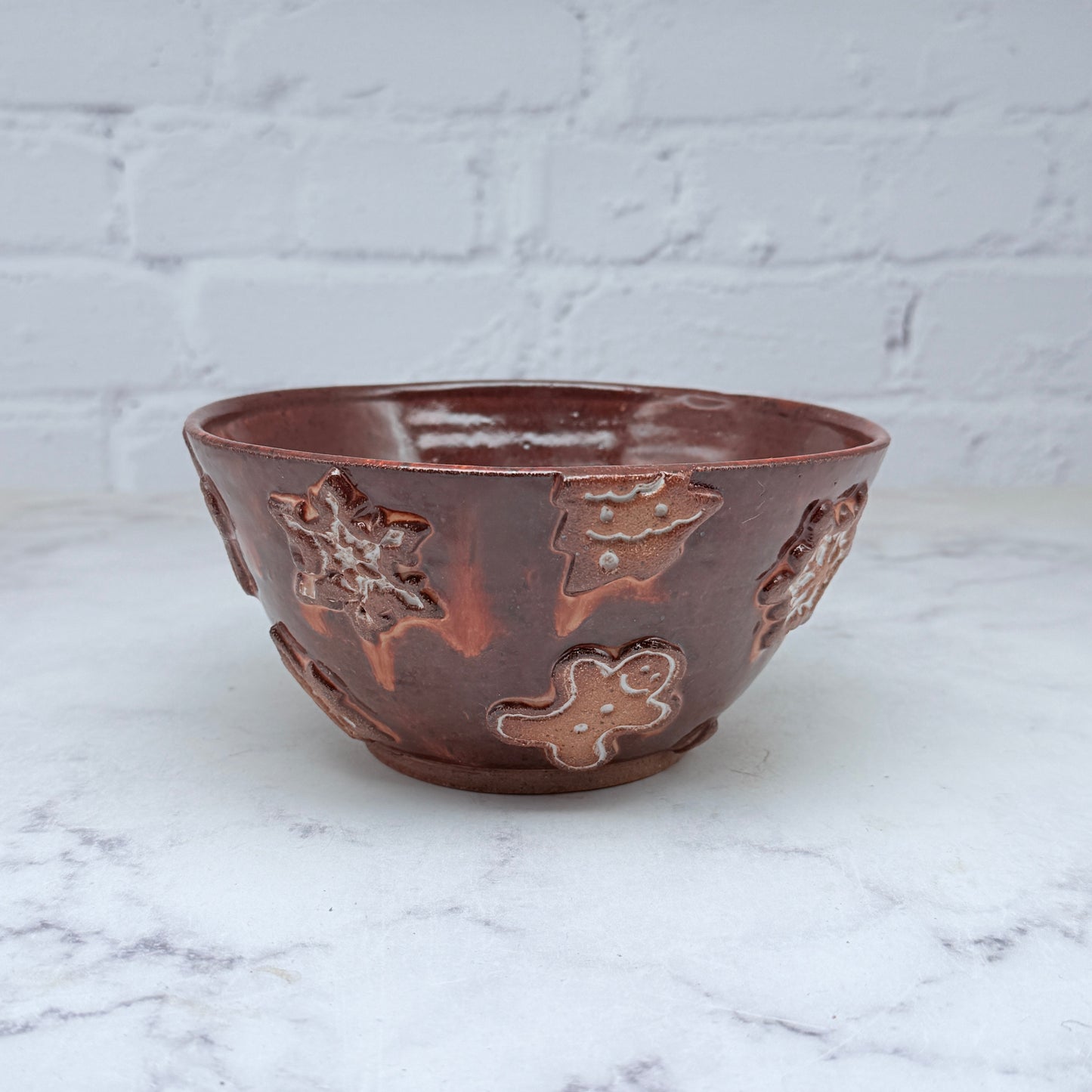 3-D Gingerbread Small Bowl 4