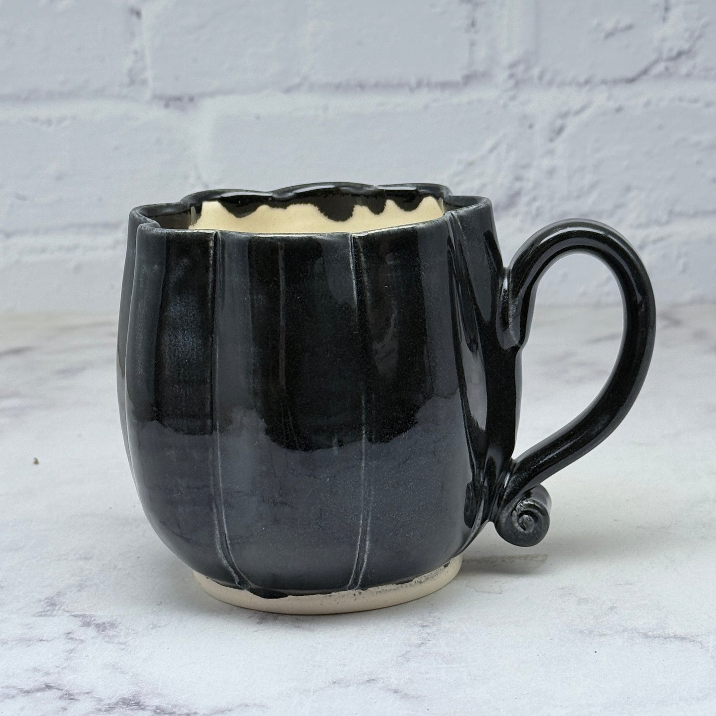 Black Pumpkin Mug 1