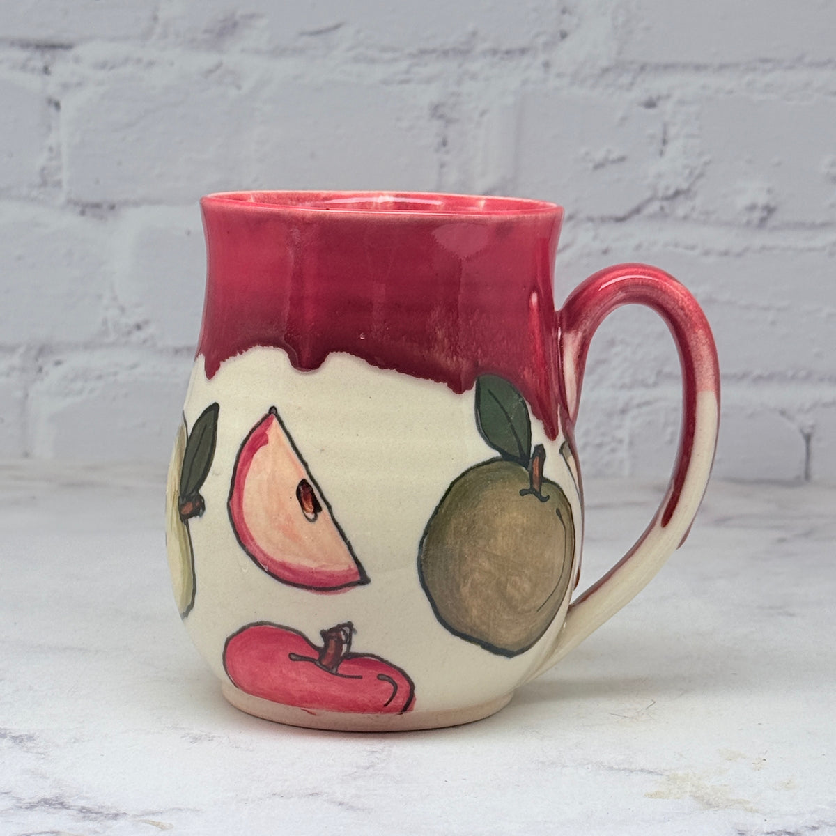 Apples Watercolor Mug 3