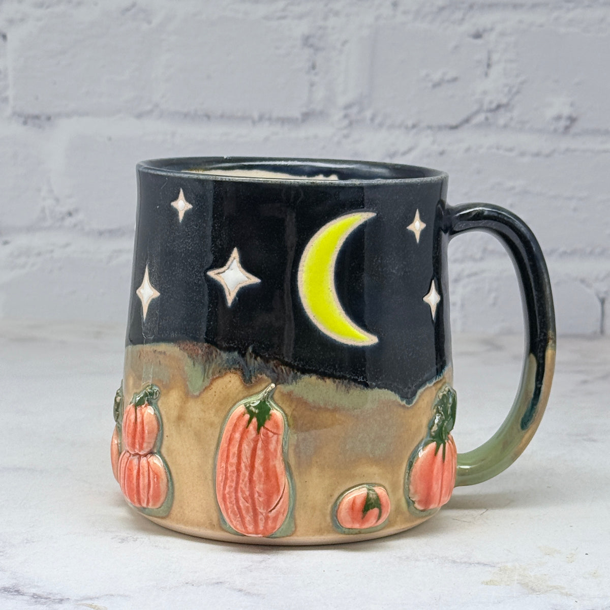 3-D Pumpkins Mug 2