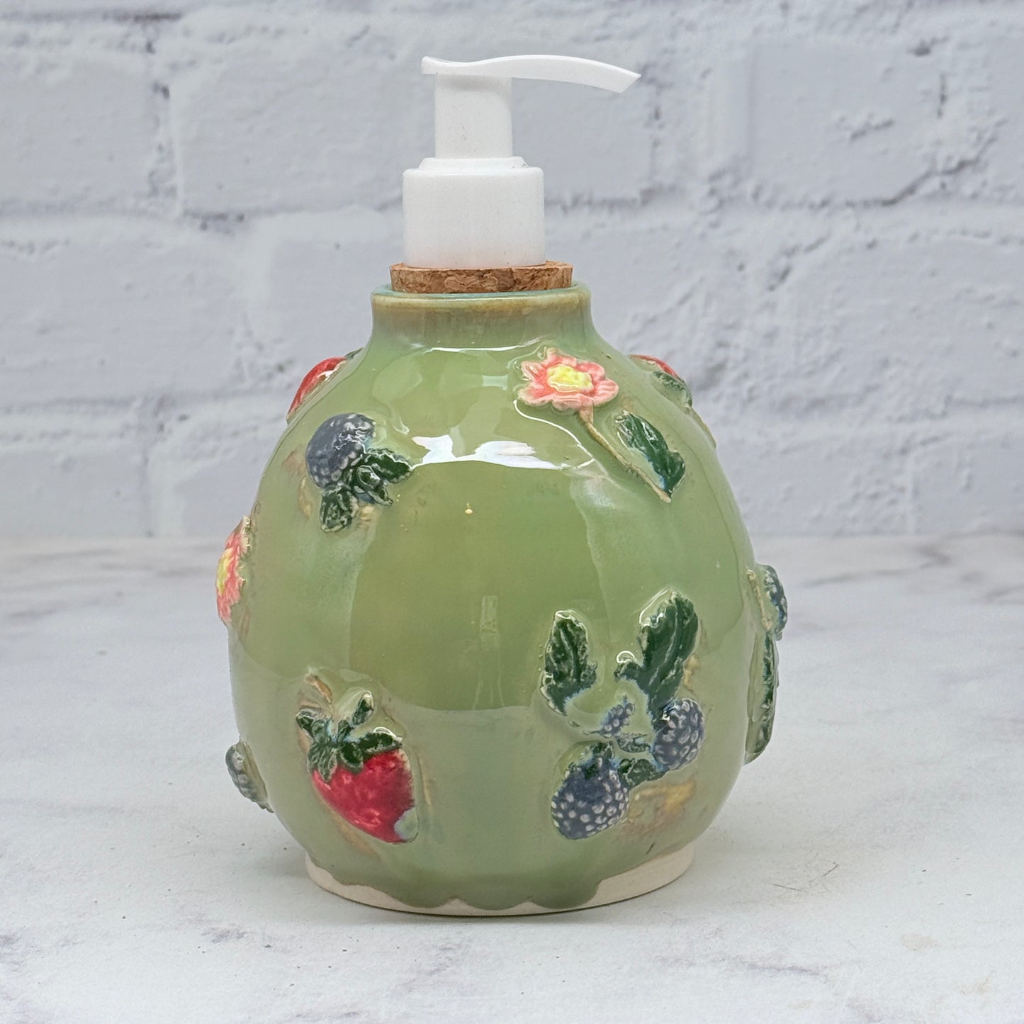 3-D Berries Soap Dispenser 2