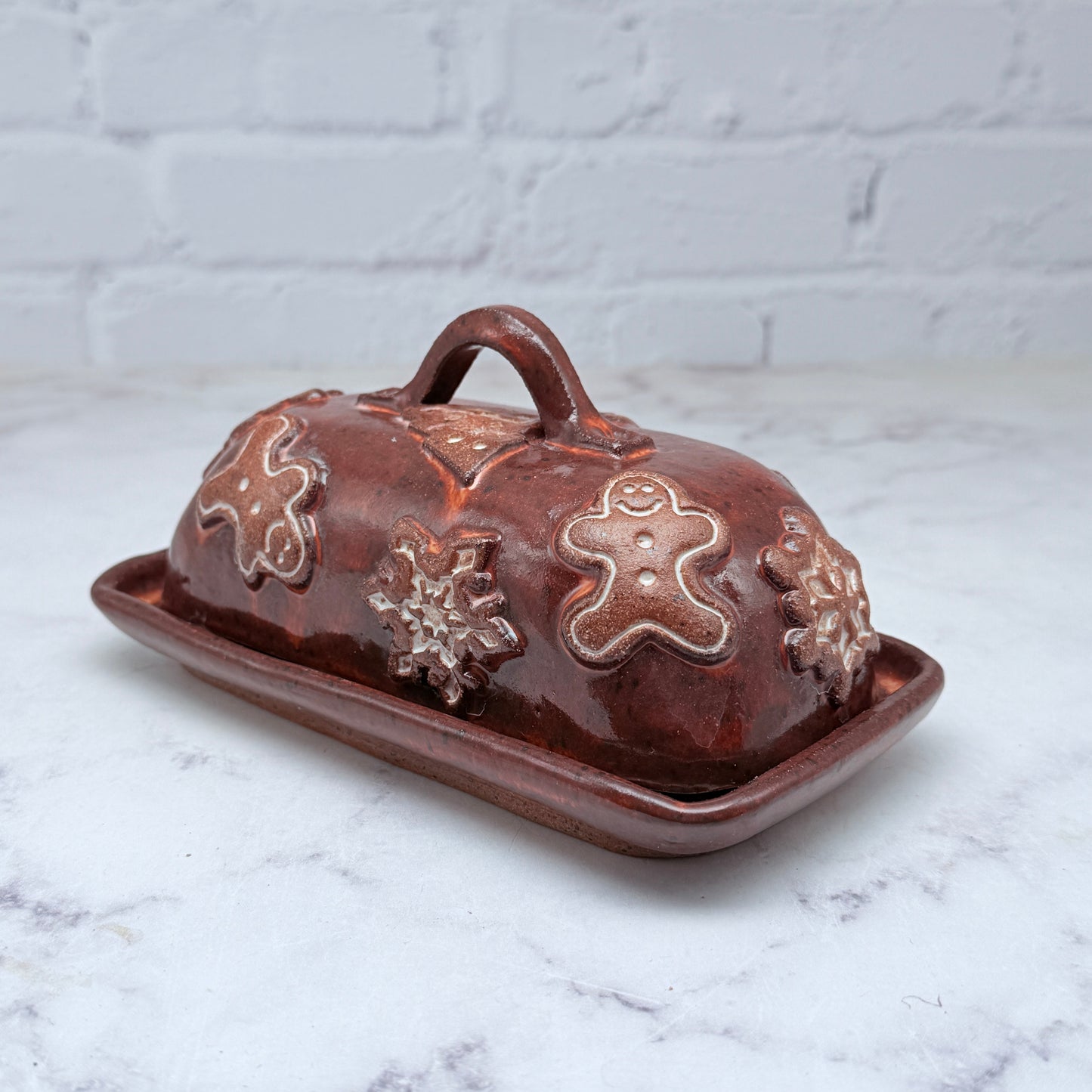 3-D Gingerbread Butter Dish 2