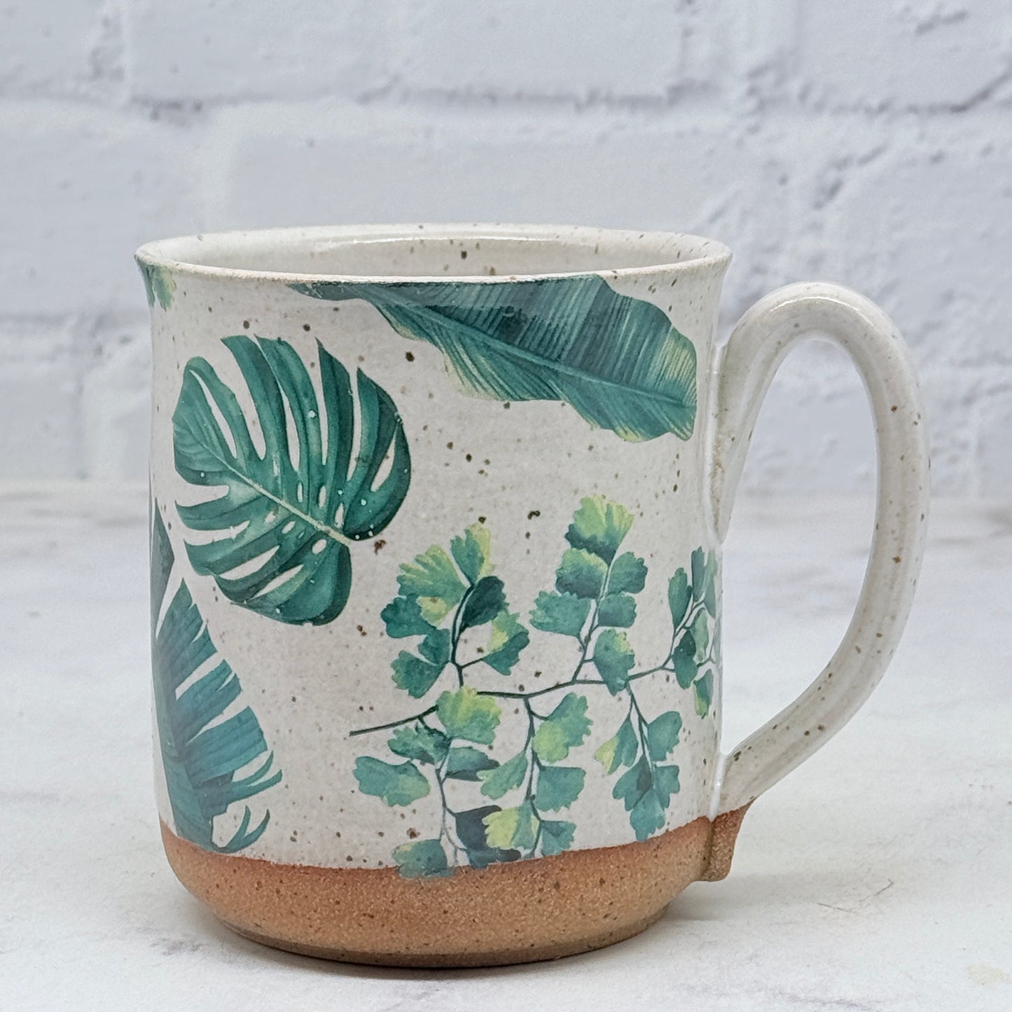 Tropical Leaves Mug 2