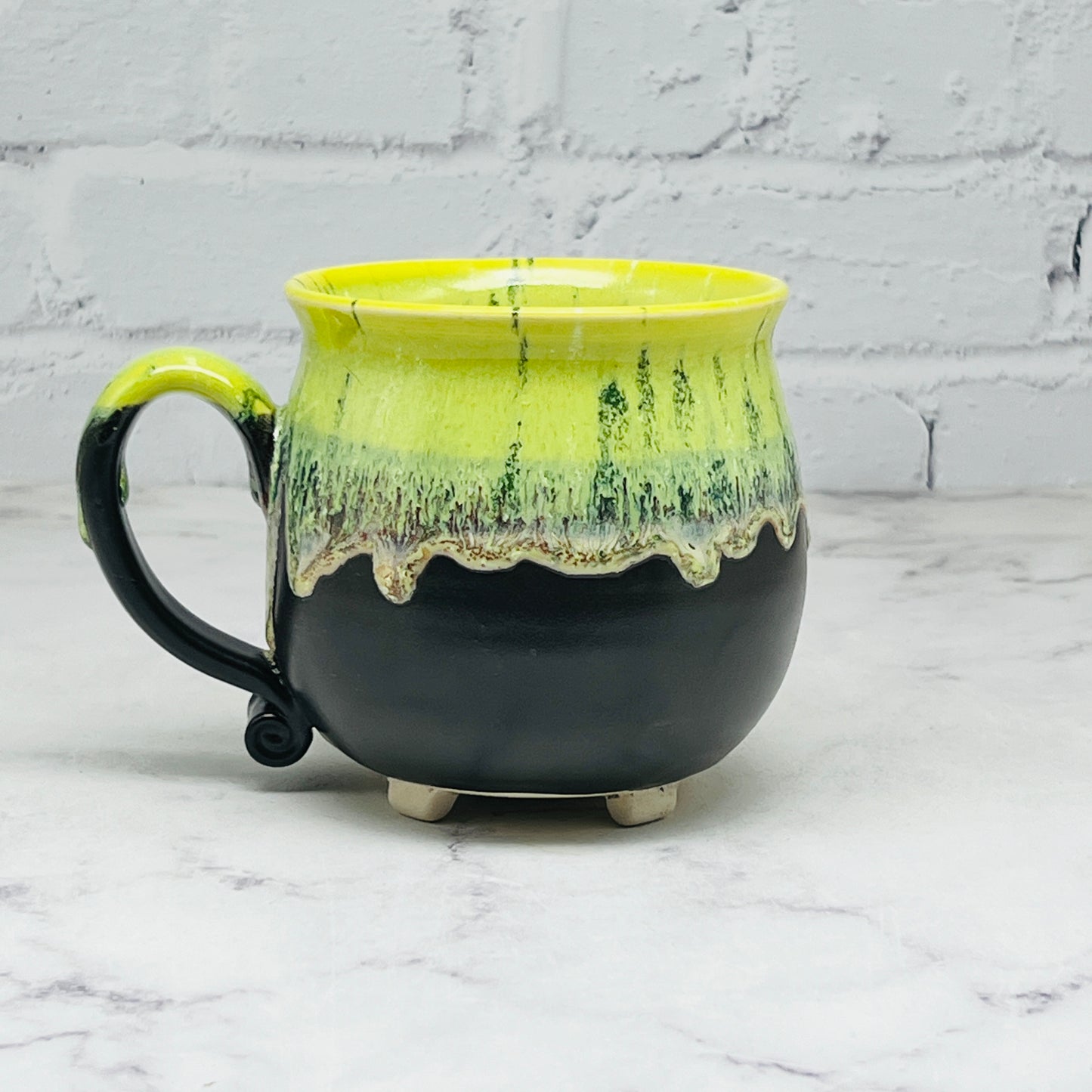 October Green & Black Cauldron Mug Preorder