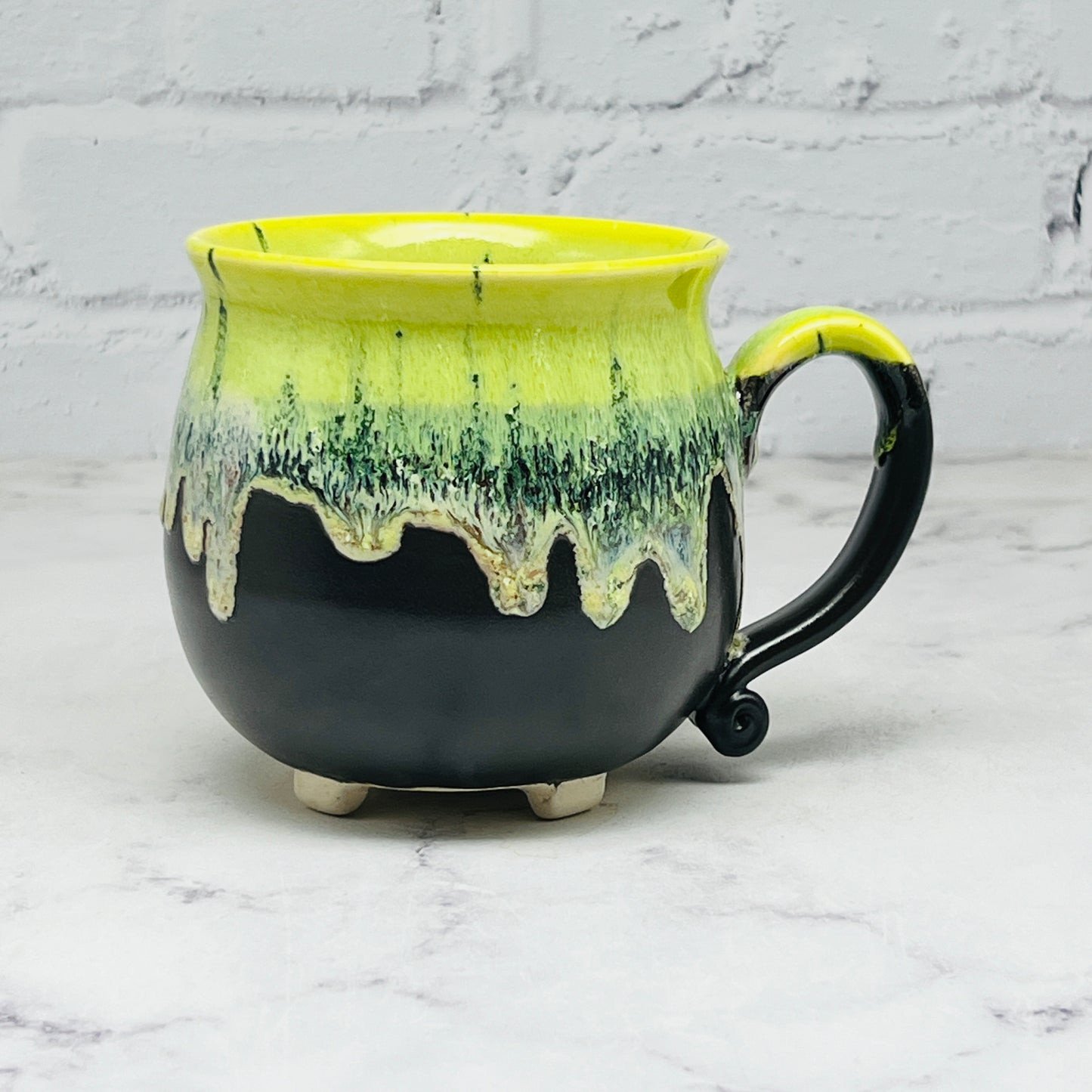 October Green & Black Cauldron Mug Preorder