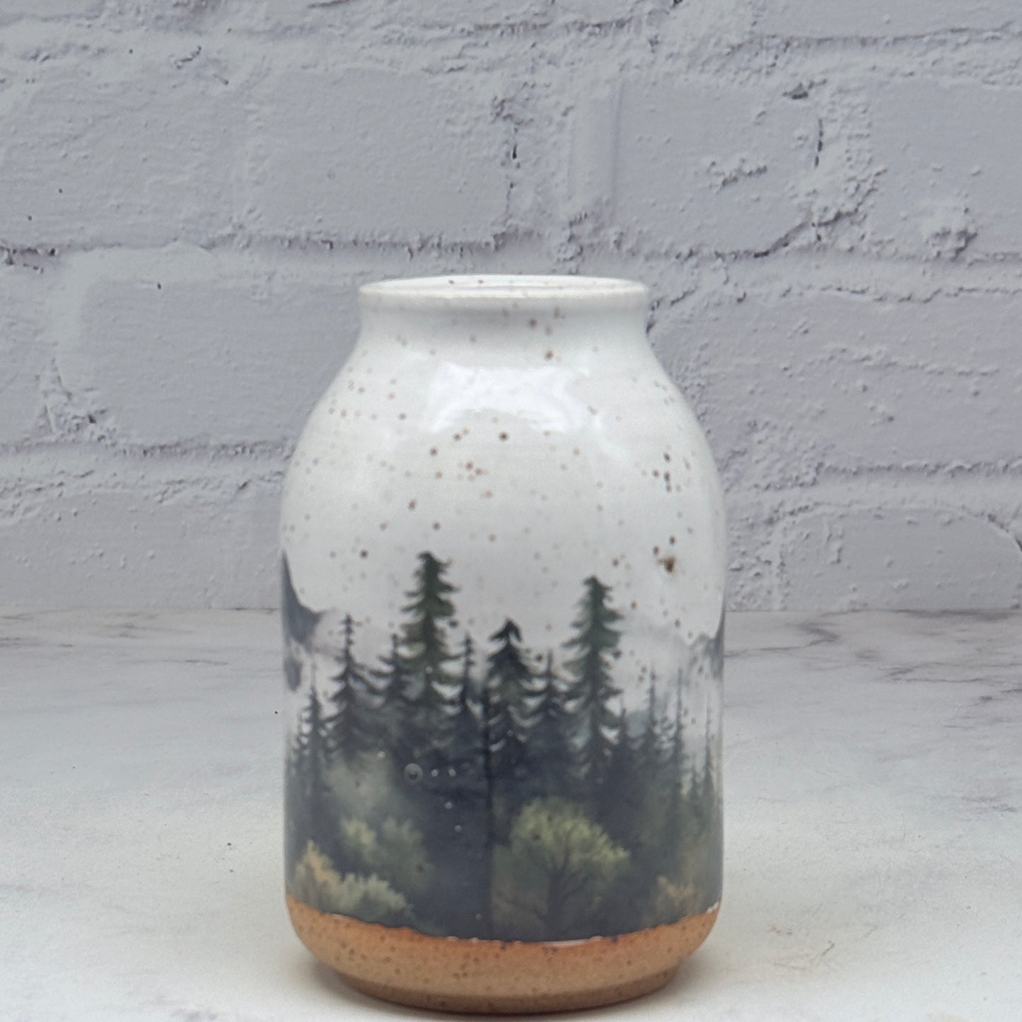 Green Mountains Bud Vase