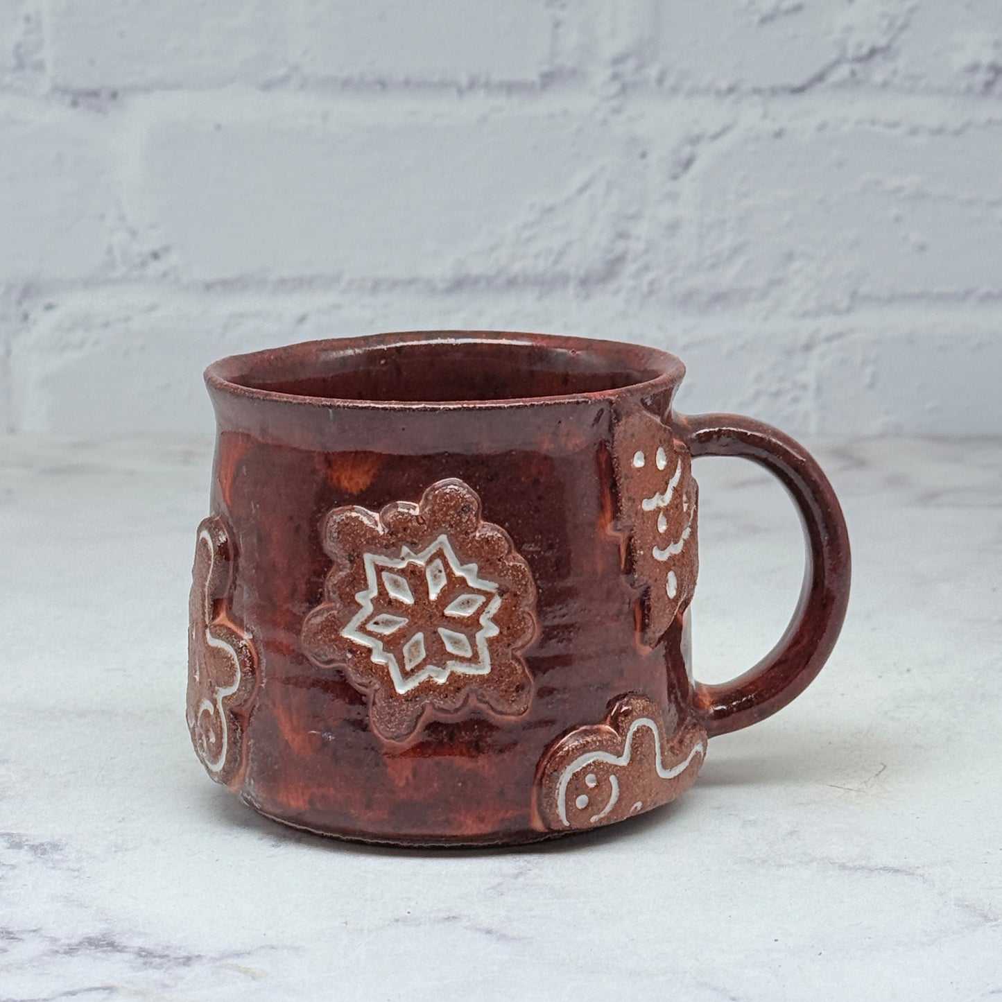 3-D Gingerbread Small Mug 1