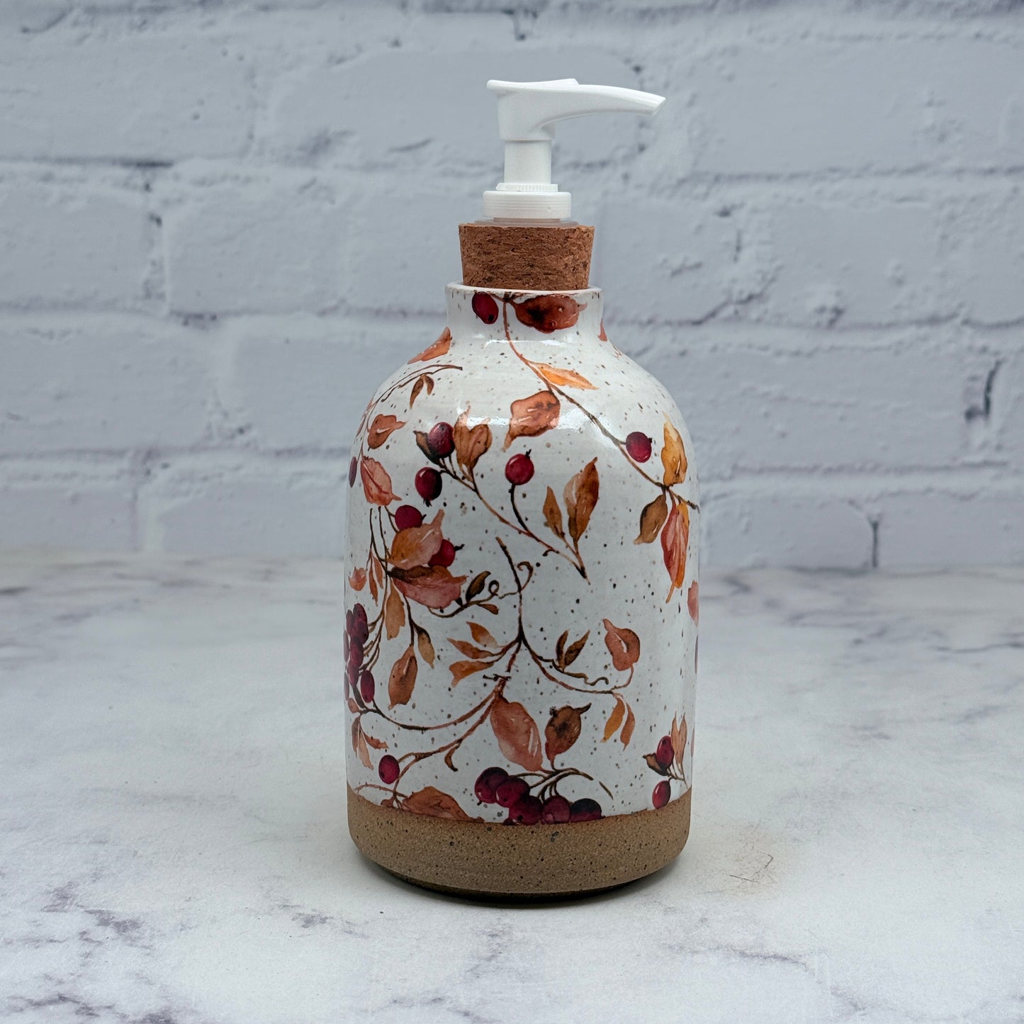 Fall Foliage Soap Dispenser
