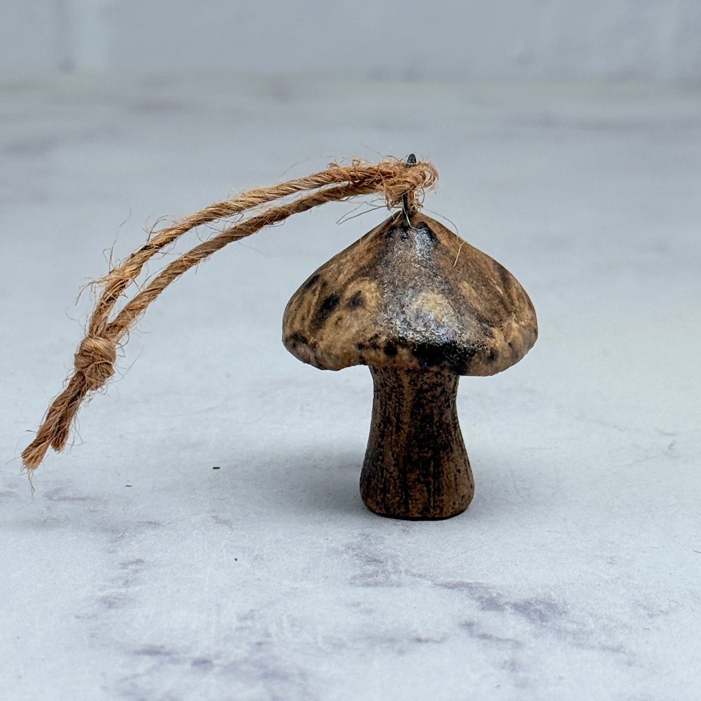 Brown Mushroom Ornament 1