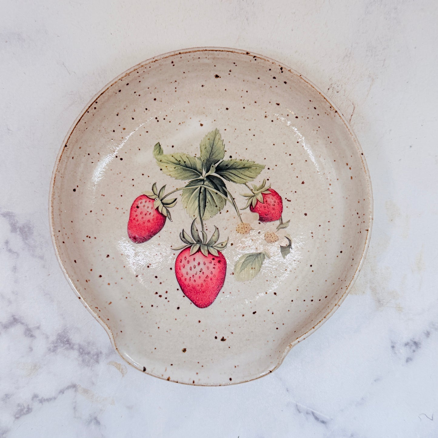 Strawberries Spoon Rest 2