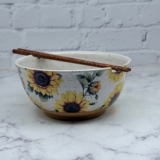 Sunflowers Chopstick Bowl