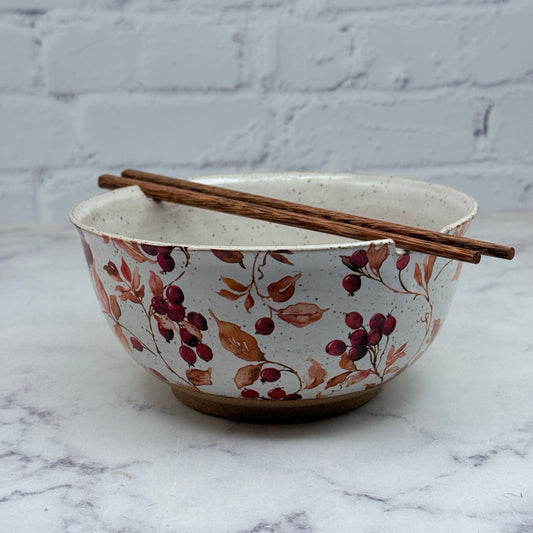 Fall Foliage Chopstick Bowl
