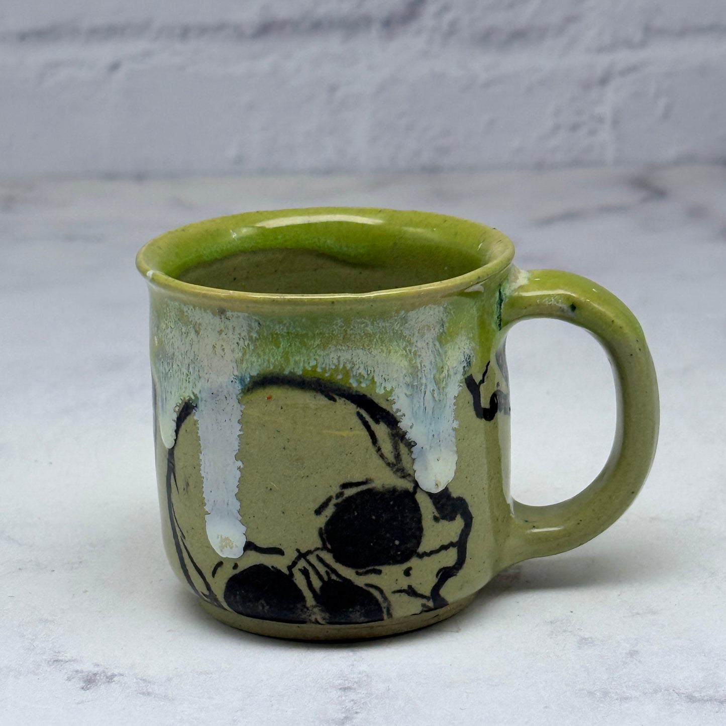 Green Halloween Espresso Mug 2