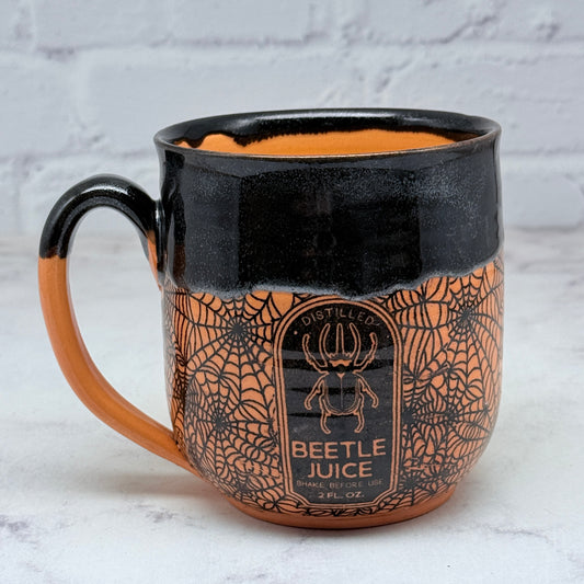 Black & Orange Halloween Mug 1