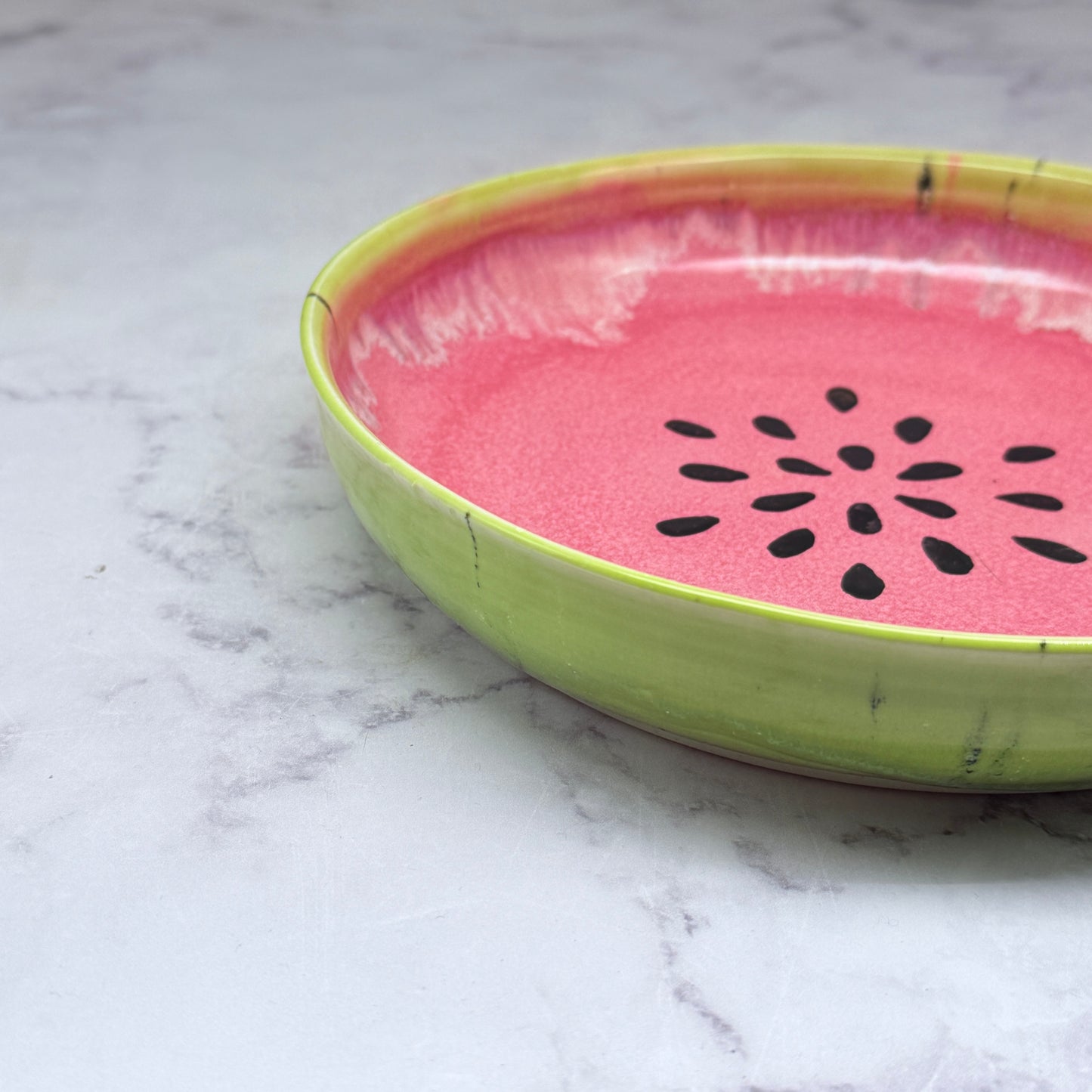 Watermelon Low Bowl