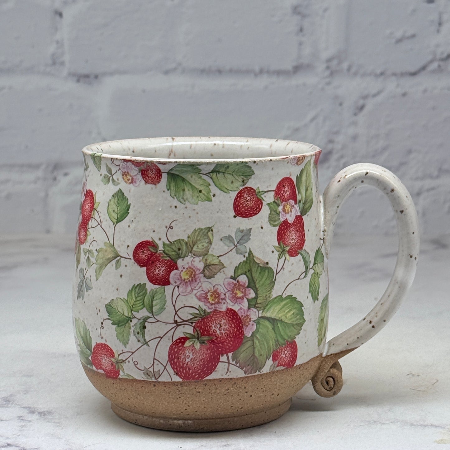 Strawberries Teacup 1