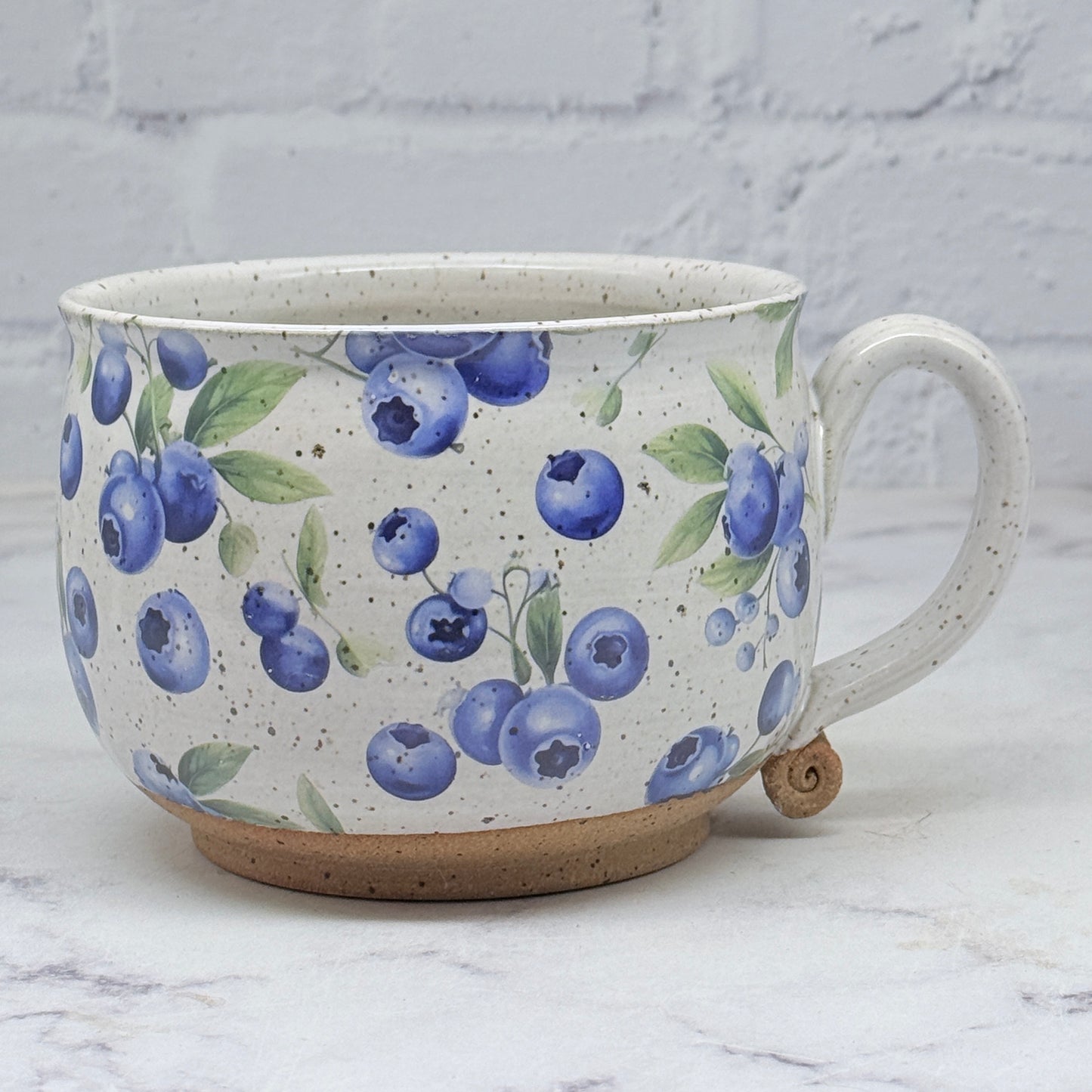 Blueberries Cafe Mug