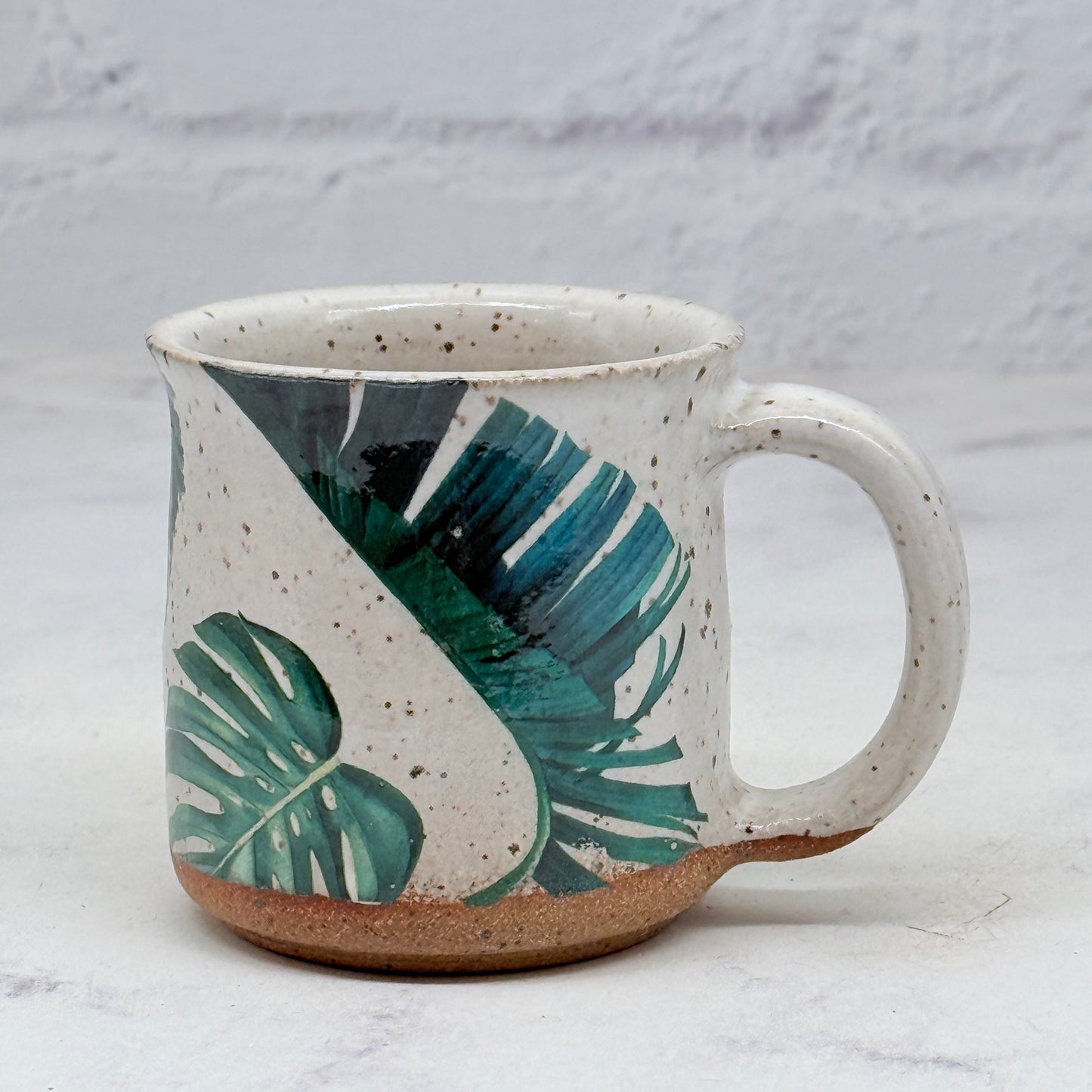 Tropical Leaves Espresso Mug