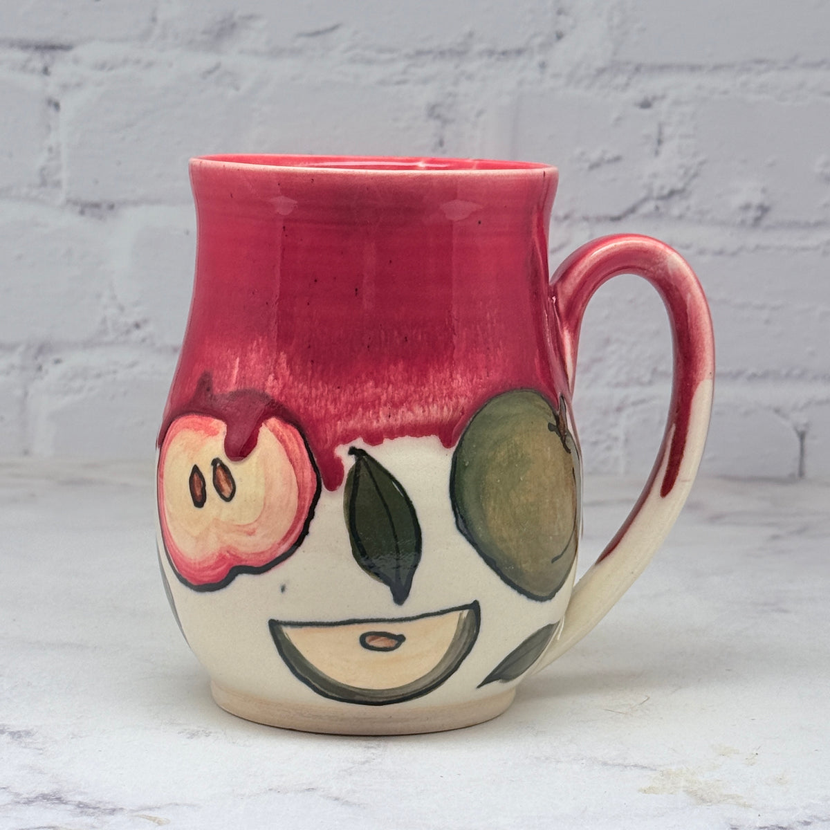 Apples Watercolor Mug 2