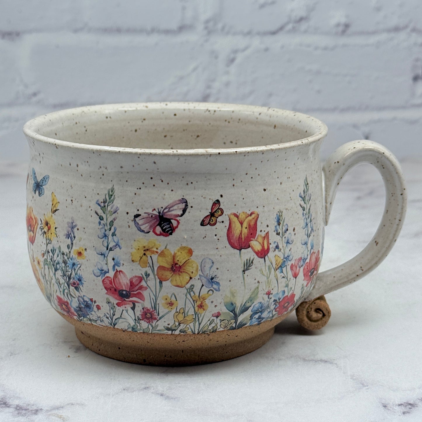 Field of Flowers Cafe Mug