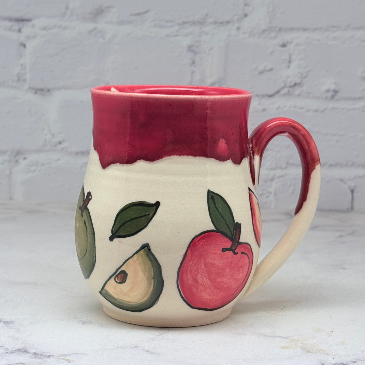 Apples Watercolor Mug 1