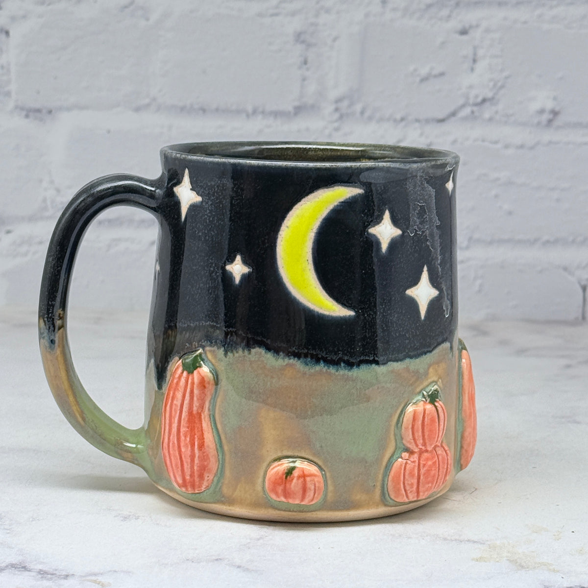 3-D Pumpkins Mug 5