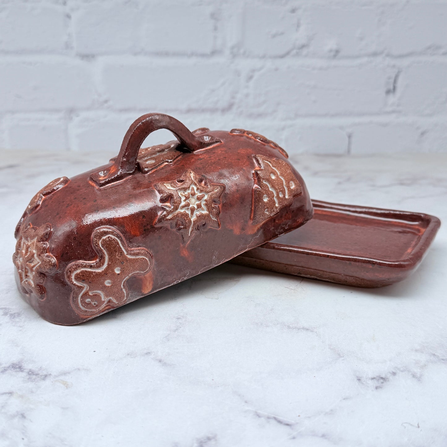 3-D Gingerbread Butter Dish 2