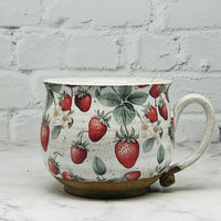 Strawberries Cafe Mug 2