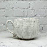 Speckled White Pumpkin Cafe Mug