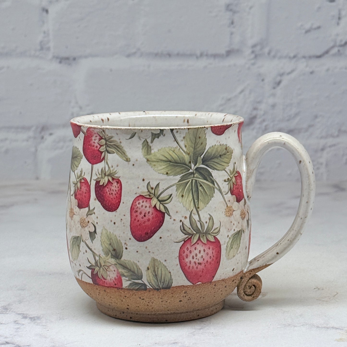 Strawberries Teacup 3