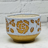 Lavender with Roses Small Bowl