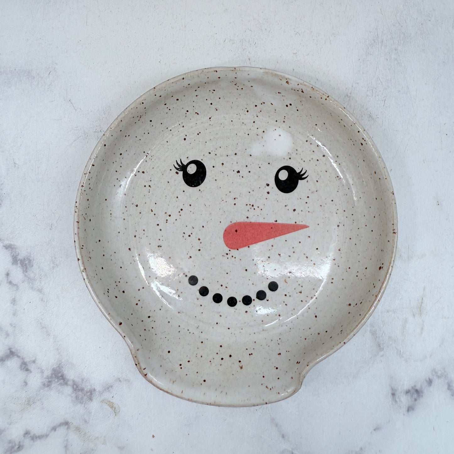 Snowman Spoon Rest 6