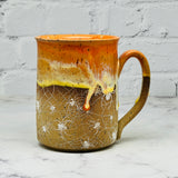 Orange with Spiderwebs Mug