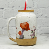 Mushrooms Straw Mug