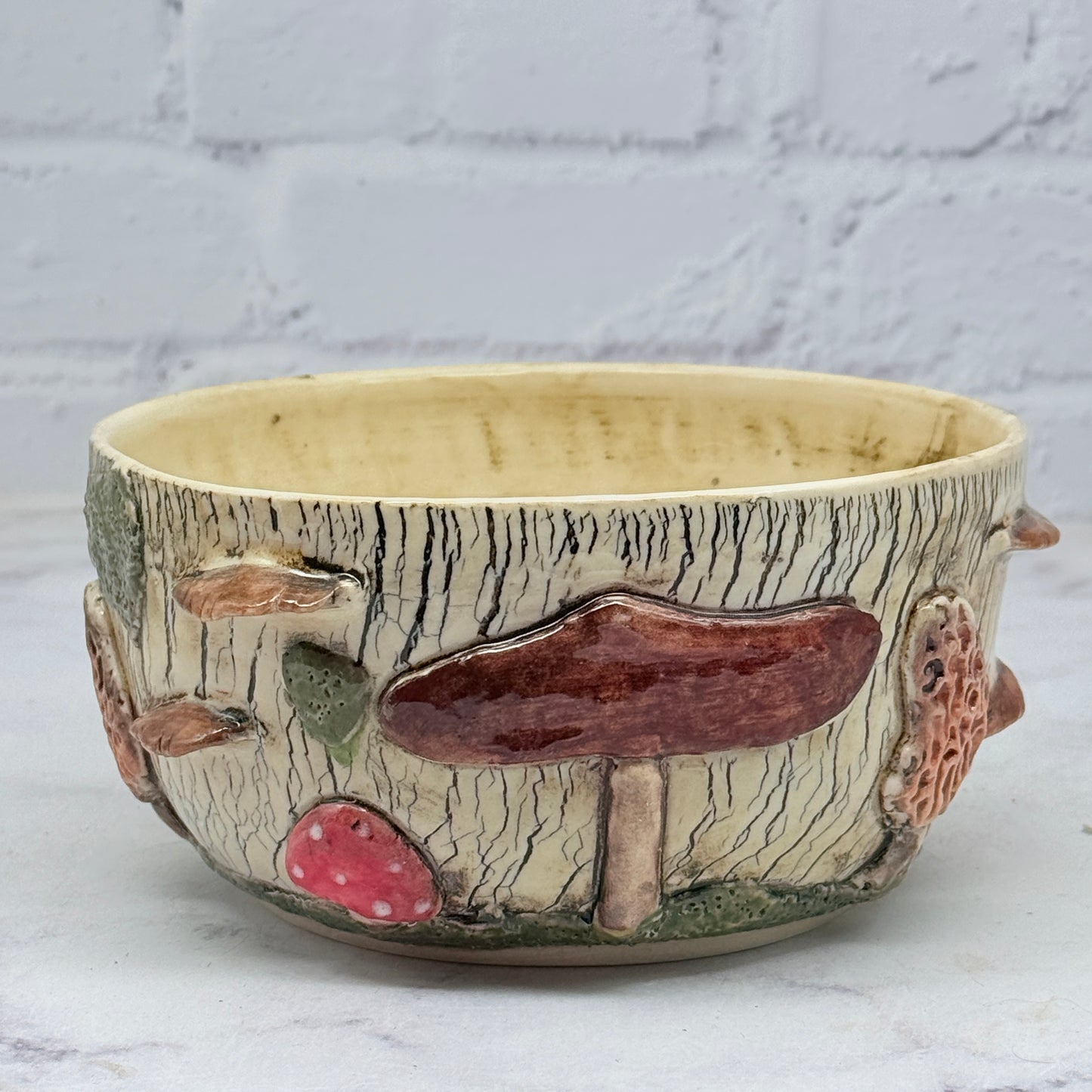 3-D Mushrooms Bowl 1