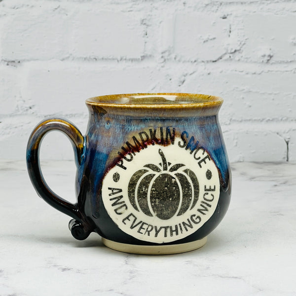 Black & Blue Pumpkin Spice Mug