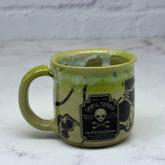 Green Halloween Espresso Mug 2