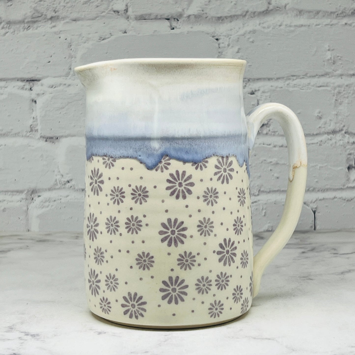 Lavender with Daisies Pitchers