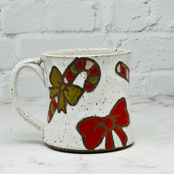 Candycanes & Bows Short Mug 3